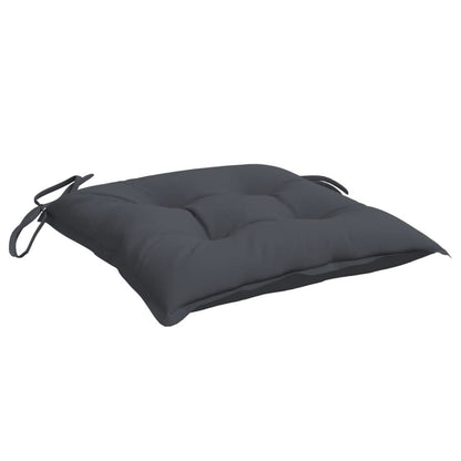 Chair Cushions 4 pcs Anthracite 19.7"x19.7"x2.8" Oxford Fabric image 4