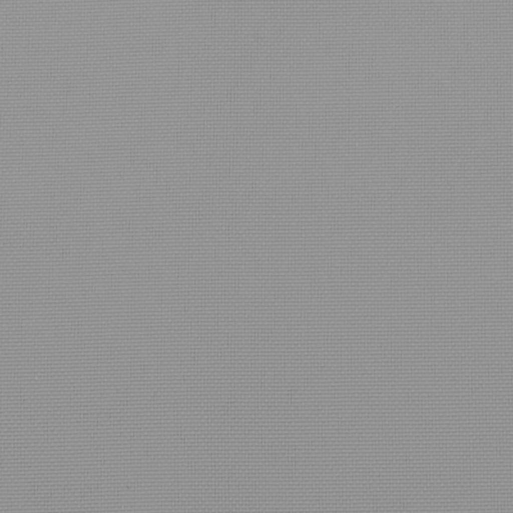 Chair Cushions 4 pcs Gray 15.7"x15.7"x2.8" Oxford Fabric image 7
