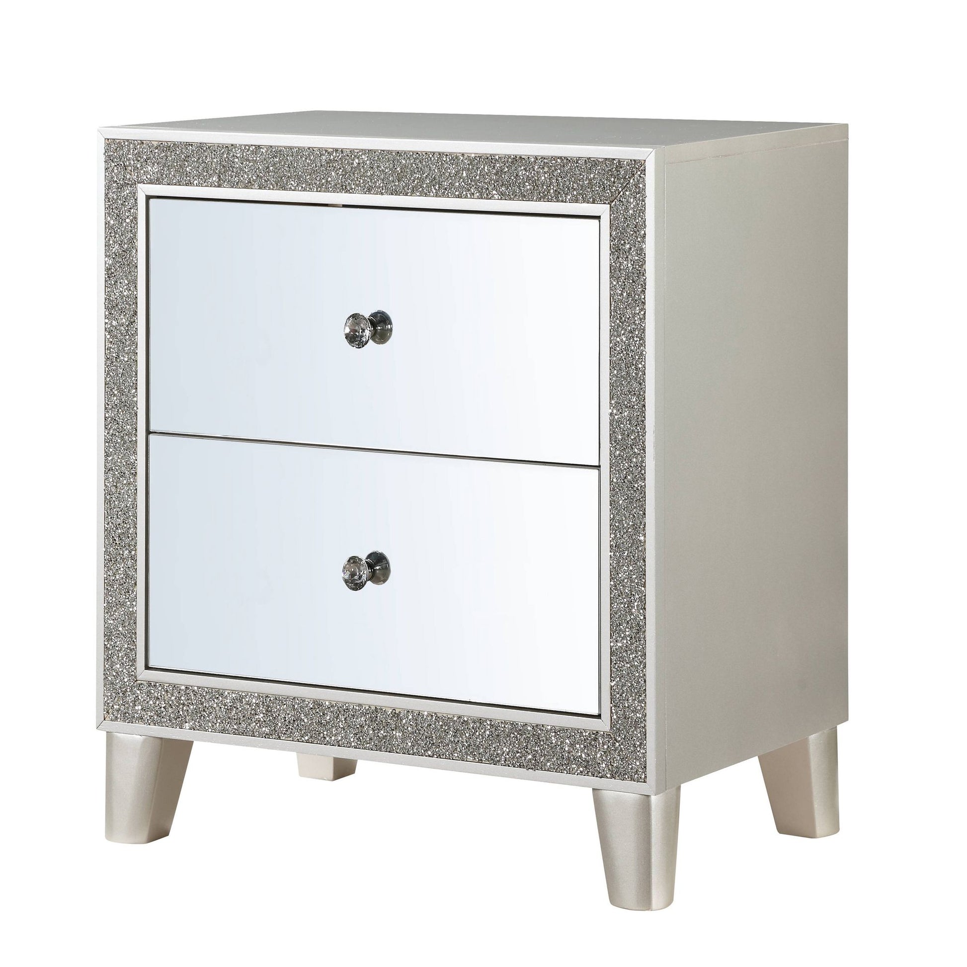 Champagne 2-Drawer Nightstand image 1