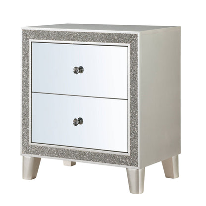Champagne 2-Drawer Nightstand image 1