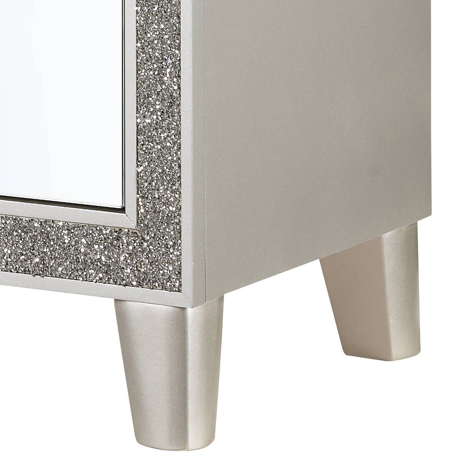 Champagne 2-Drawer Nightstand image 5
