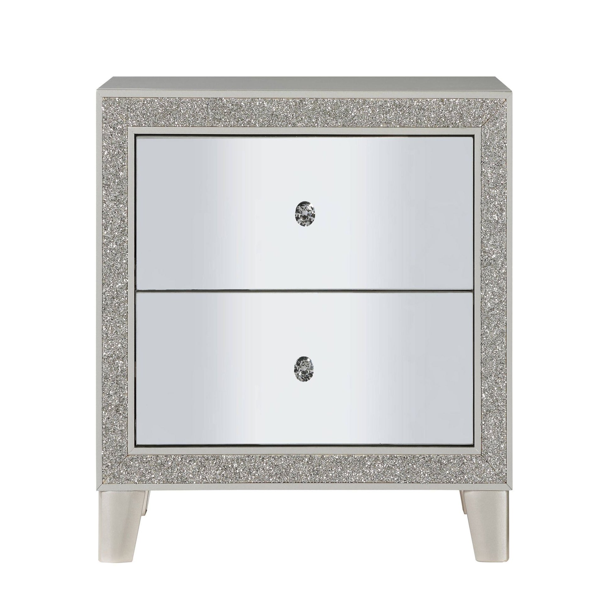Champagne 2-Drawer Nightstand image 2