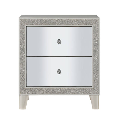 Champagne 2-Drawer Nightstand image 2