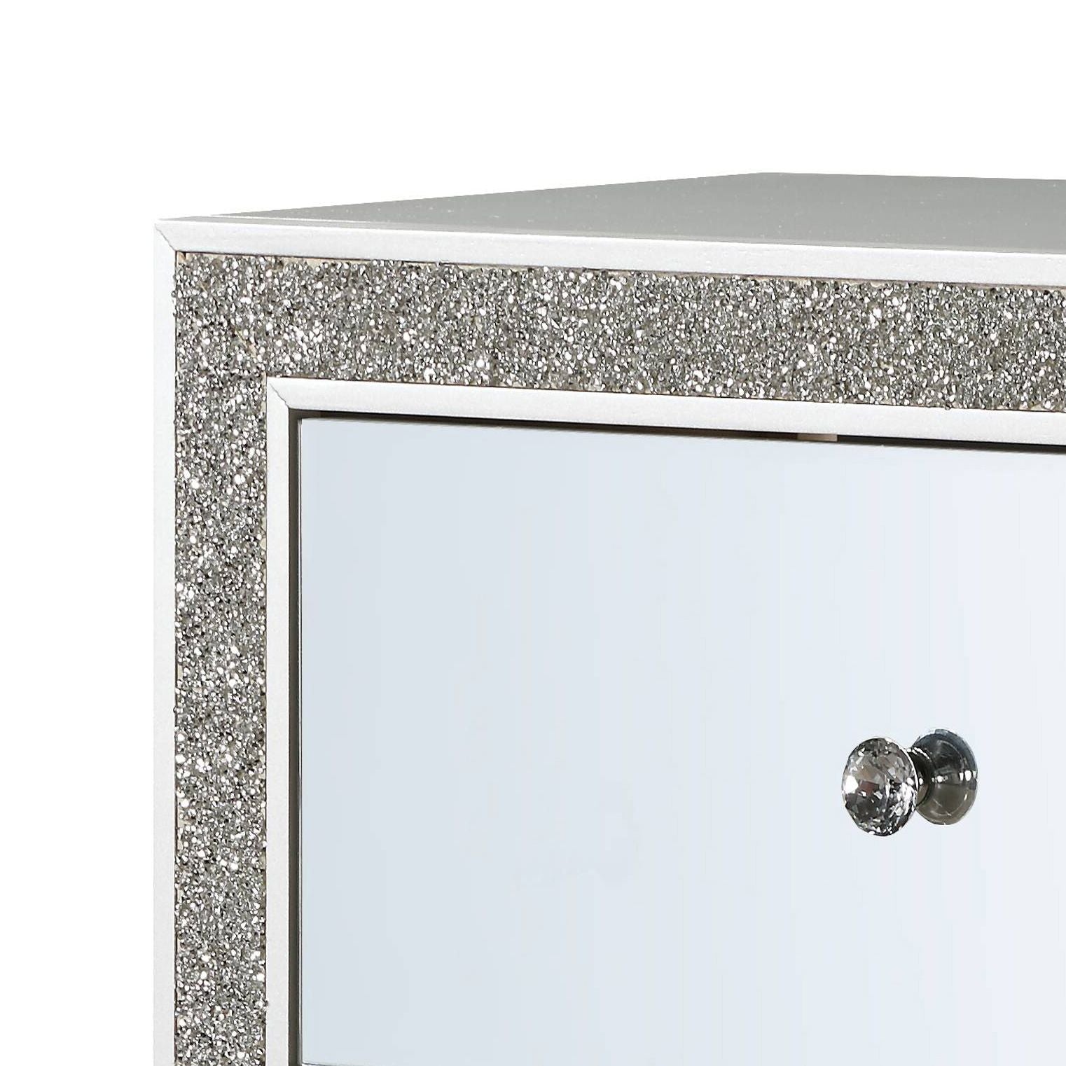 Champagne 2-Drawer Nightstand image 4