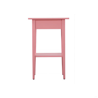 Charming Pink Contemporary Nightstand image 2