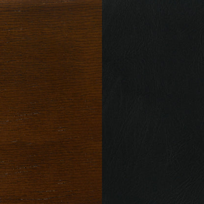 Chestnut and Black Swivel Stool (Set of 2) image 12