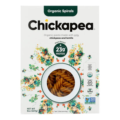 Chickapea Pasta - Pasta - Spirals - Case Of 6 - 8 Oz. image 2