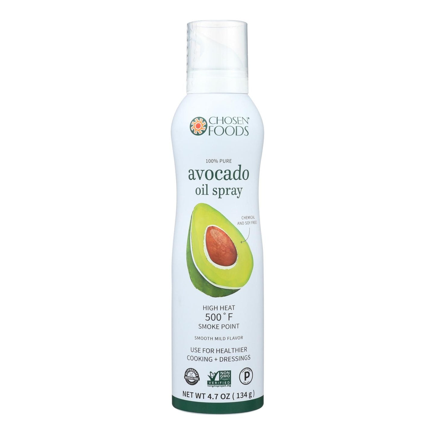 Chosen Foods Avacado Oil - 100%pure - Spry - Case Of 6 - 4.7 Fl Oz image 2