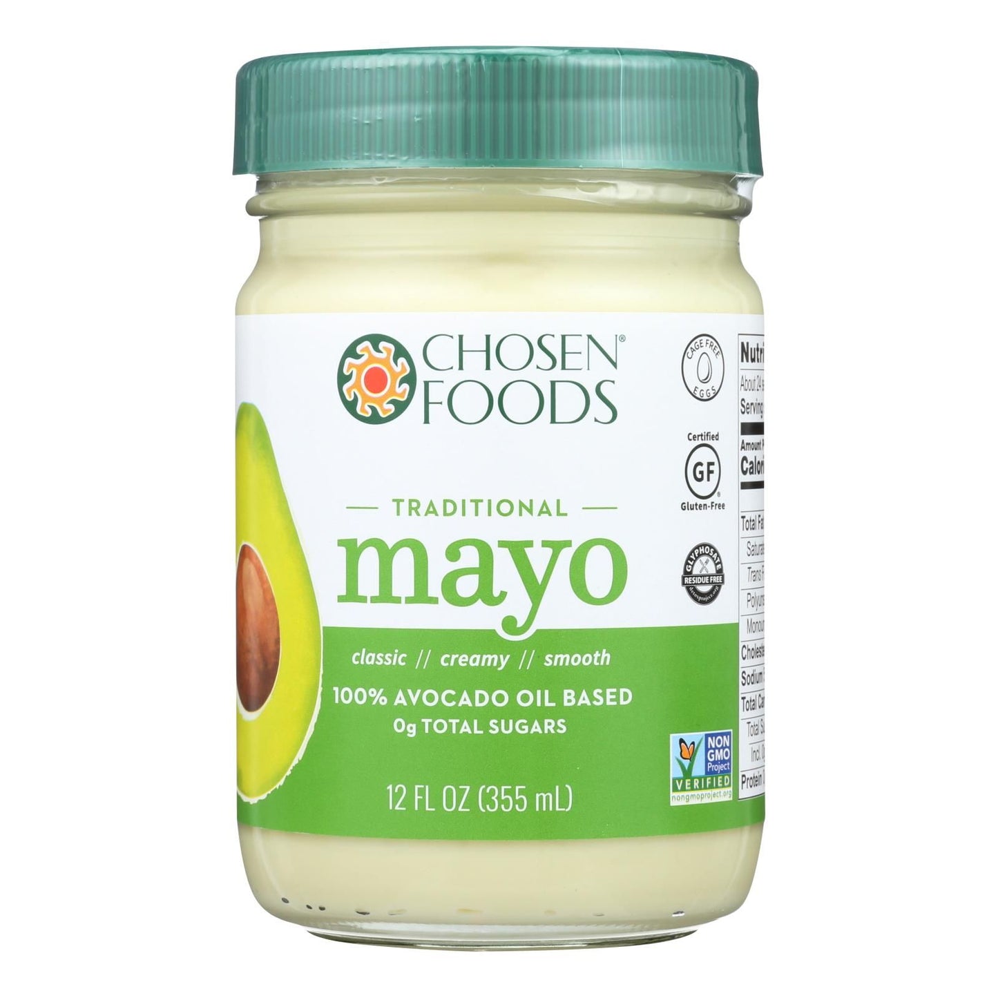 Chosen Foods Avocado Oil - Mayo - Case Of 6 - 12 Oz. image 2