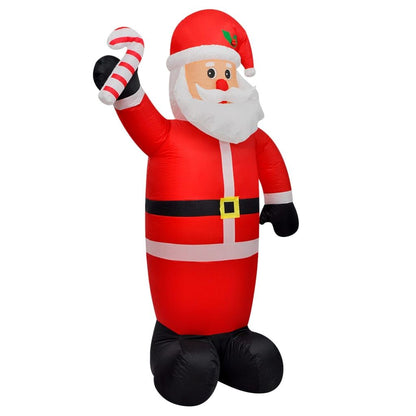 Christmas Inflatable Santa Claus with LEDs 8 ft image 1