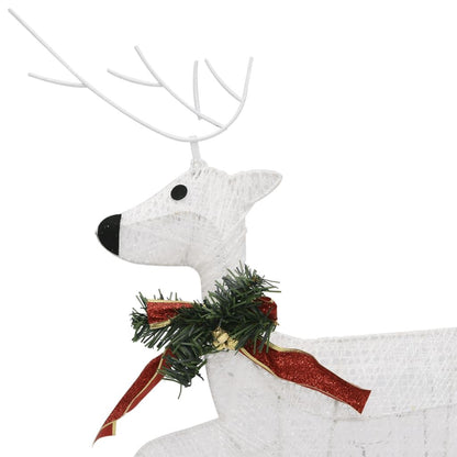 Christmas Reindeers 4 pcs White 80 LEDs image 8