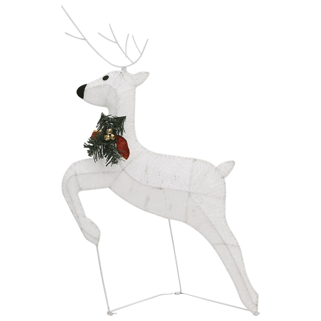 Christmas Reindeers 4 pcs White 80 LEDs image 6