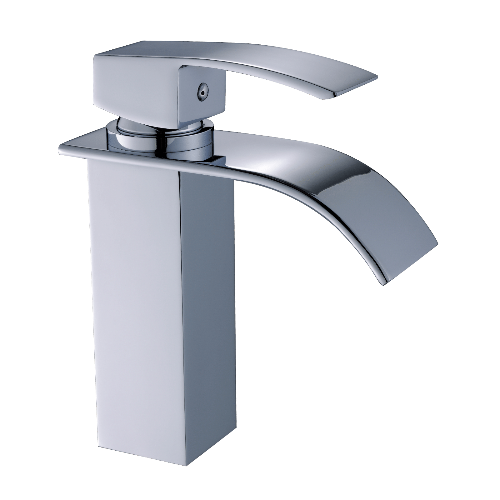 Chrome Bathroom Faucet,Faucet for Bathroom Sink, Single Hole Bathroom Faucet Modern Single Handle Vanity Basin Faucet image 6