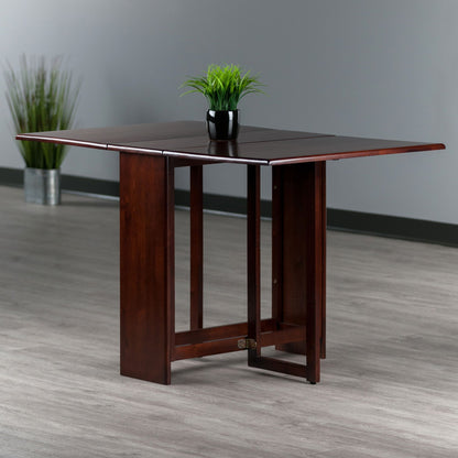 Clara Double Drop Leaf Dining Table; Walnut image 6