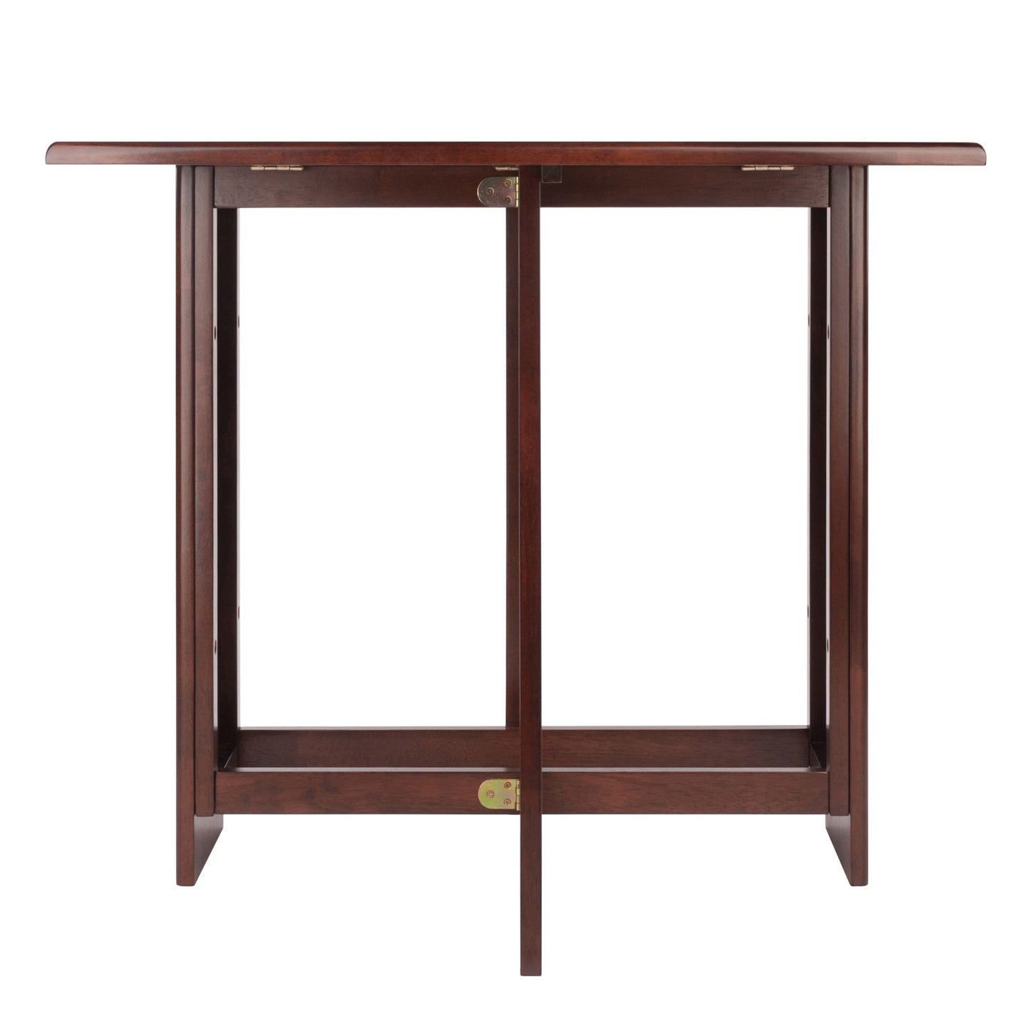Clara Double Drop Leaf Dining Table; Walnut image 9