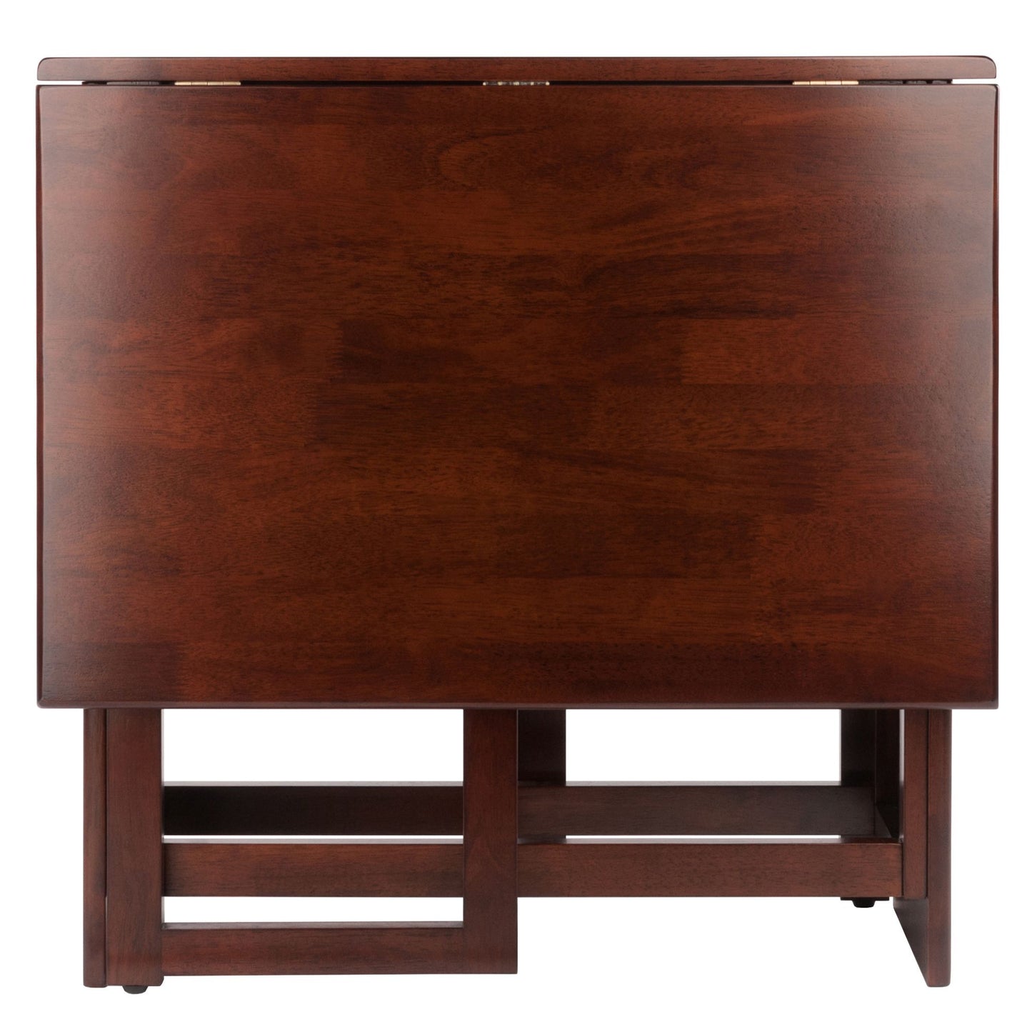 Clara Double Drop Leaf Dining Table; Walnut image 3
