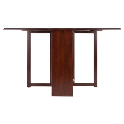 Clara Double Drop Leaf Dining Table; Walnut image 8