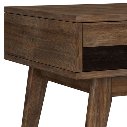 Clarkson - End Table - Rustic Natural Aged Brown image 2
