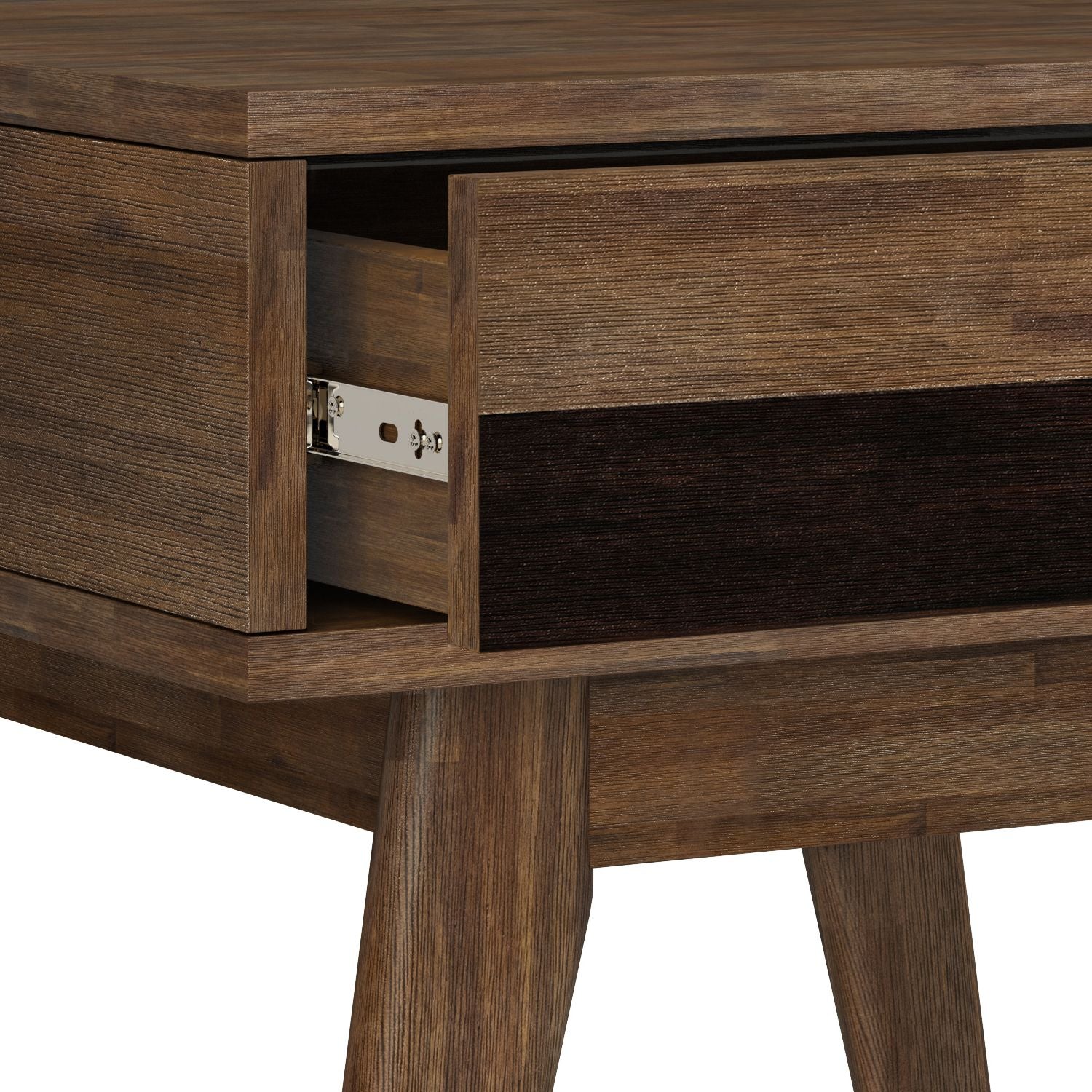 Clarkson - End Table - Rustic Natural Aged Brown image 5