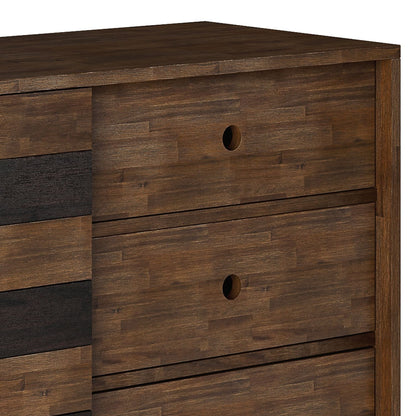 Clarkson 48 inch Wide Solid Wood Medium Storage in Rustic Natural Aged Brown image 8