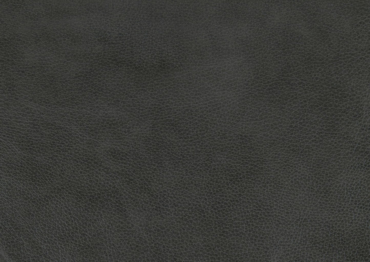 Classic Traditional Gray Accent Chair 1pc Solid Wood Frame Top-Grain Leather Nailhead Trim Living Room Furniture image 6