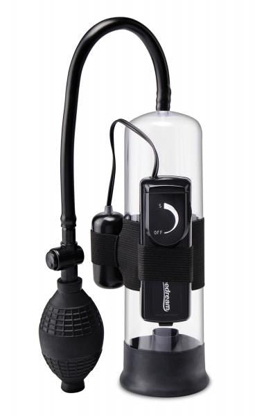 Classix Vibrating Power Pump - male enhancement device with vacuum pump and vibration