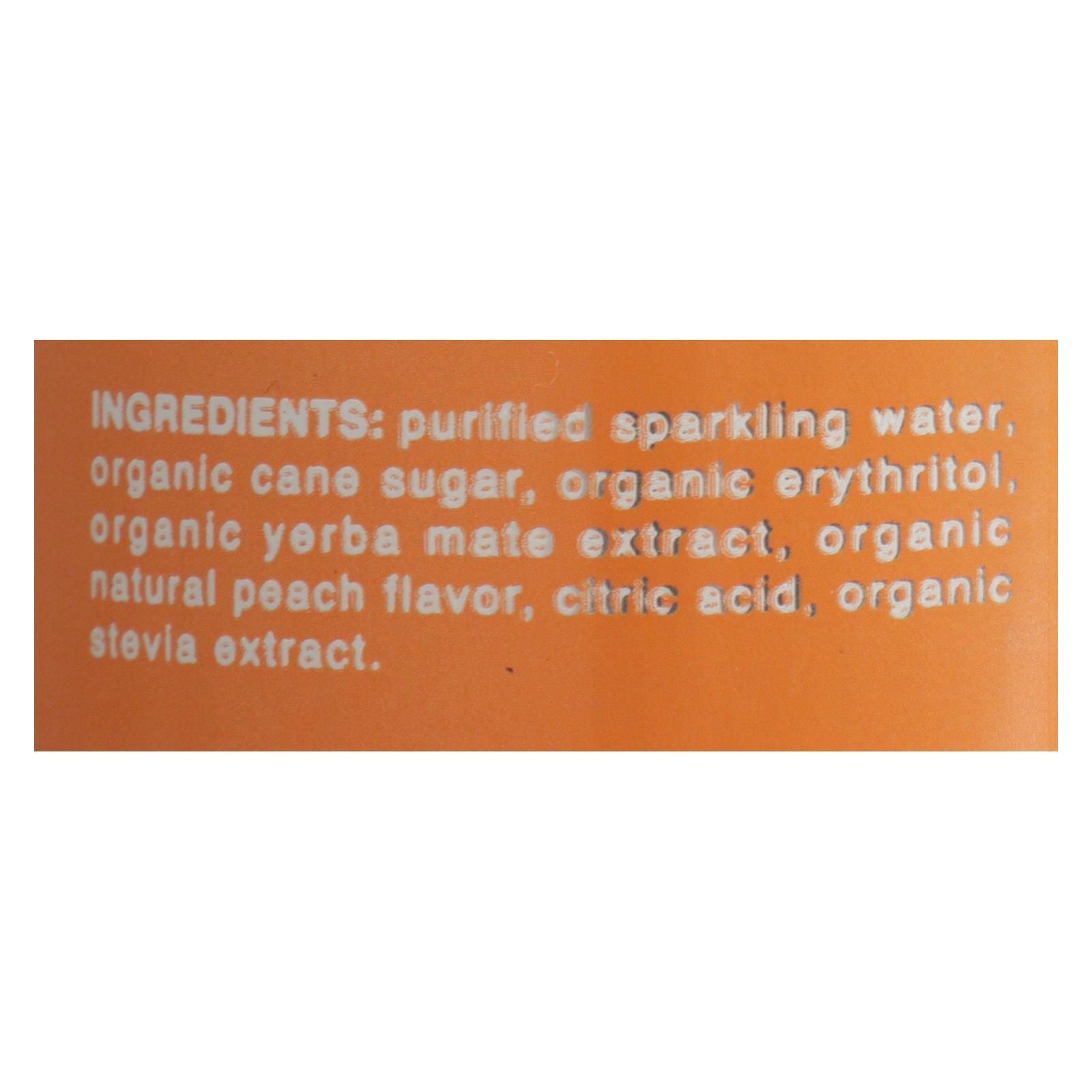 Clean Cause - Yrba Mte Peach Clean - Case Of 12 - 16 Fz image 3