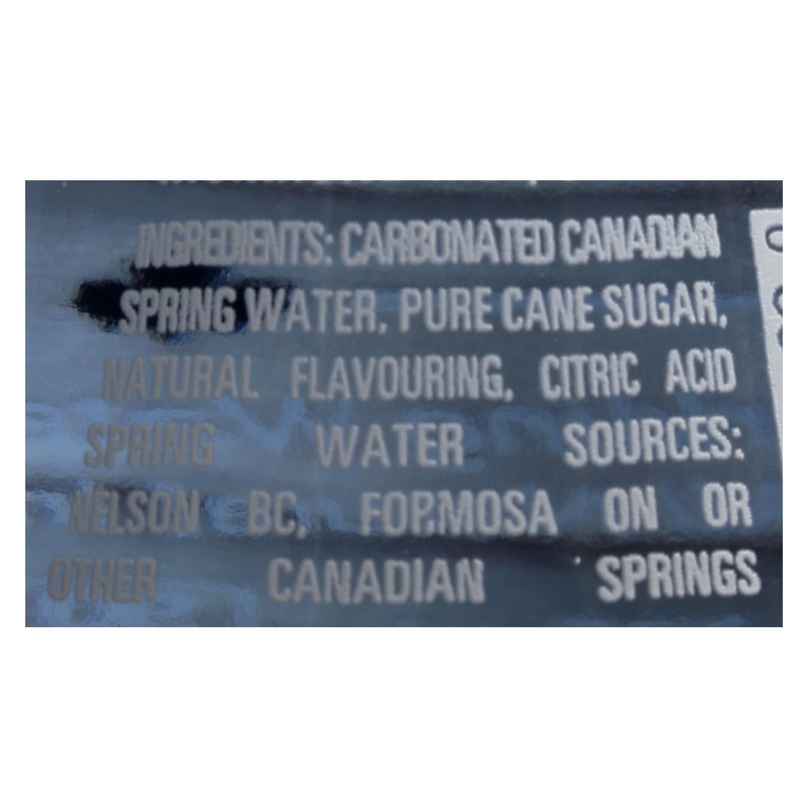 Clearly Canadian - Sparkling Water Mtn Blckberry - Case Of 12-11 Fz image 3