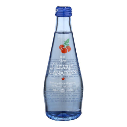 Clearly Canadian - Sparkling Water Wild Cherry - Case Of 12-11 Fz image 1