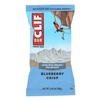 Clif Bar - Organic Blueberry Crisp - Case Of 12 - 2.4 Oz image 1