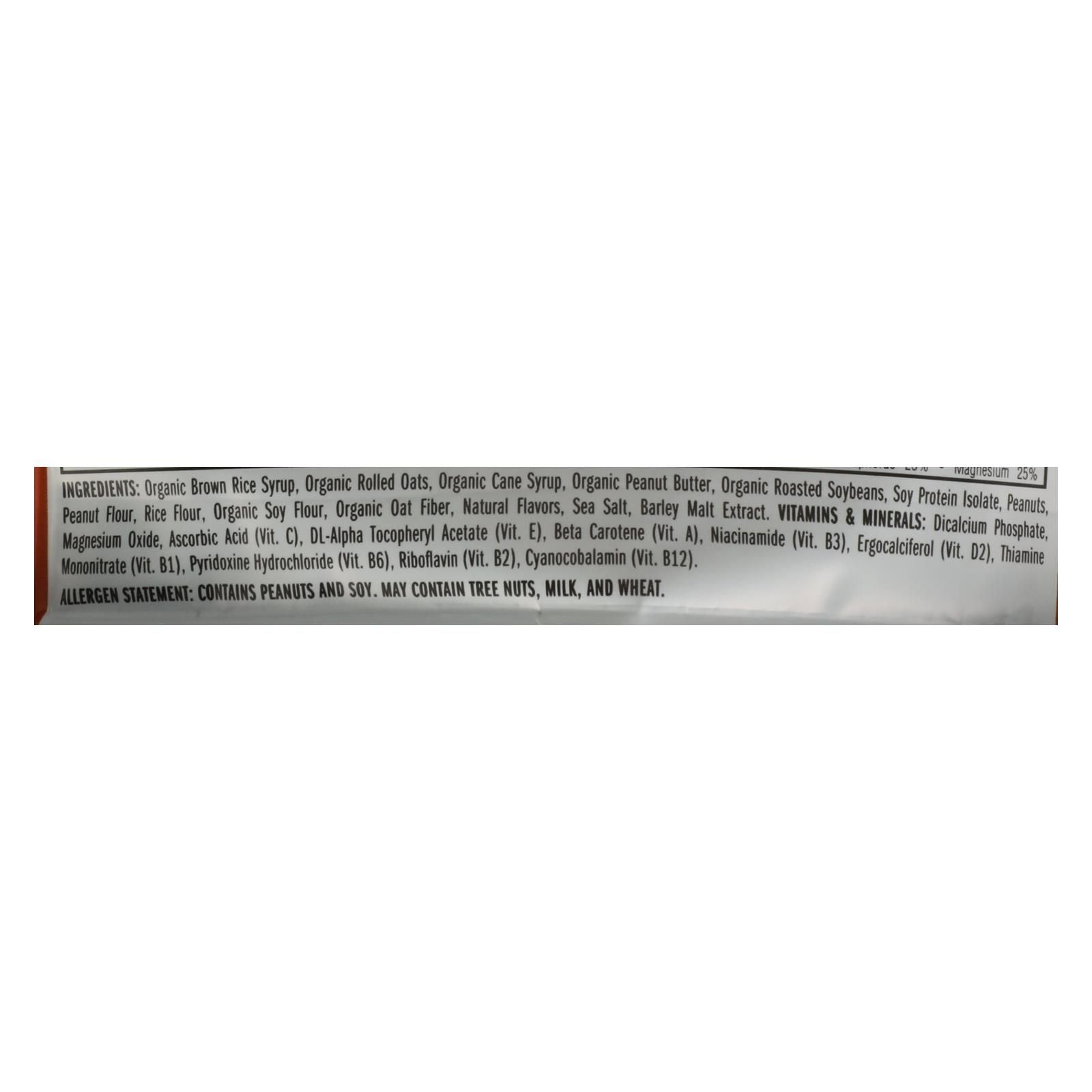 Clif Bar - Organic Crunch Peanut Butter - Case Of 12 - 2.4 Oz image 2