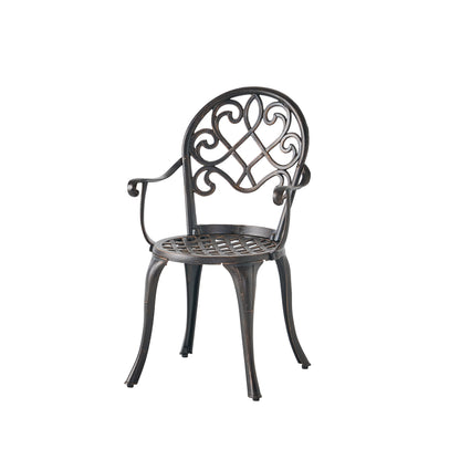 CAMDEN 3PC CAST BISTRO SET W ICE BUCKET image 8