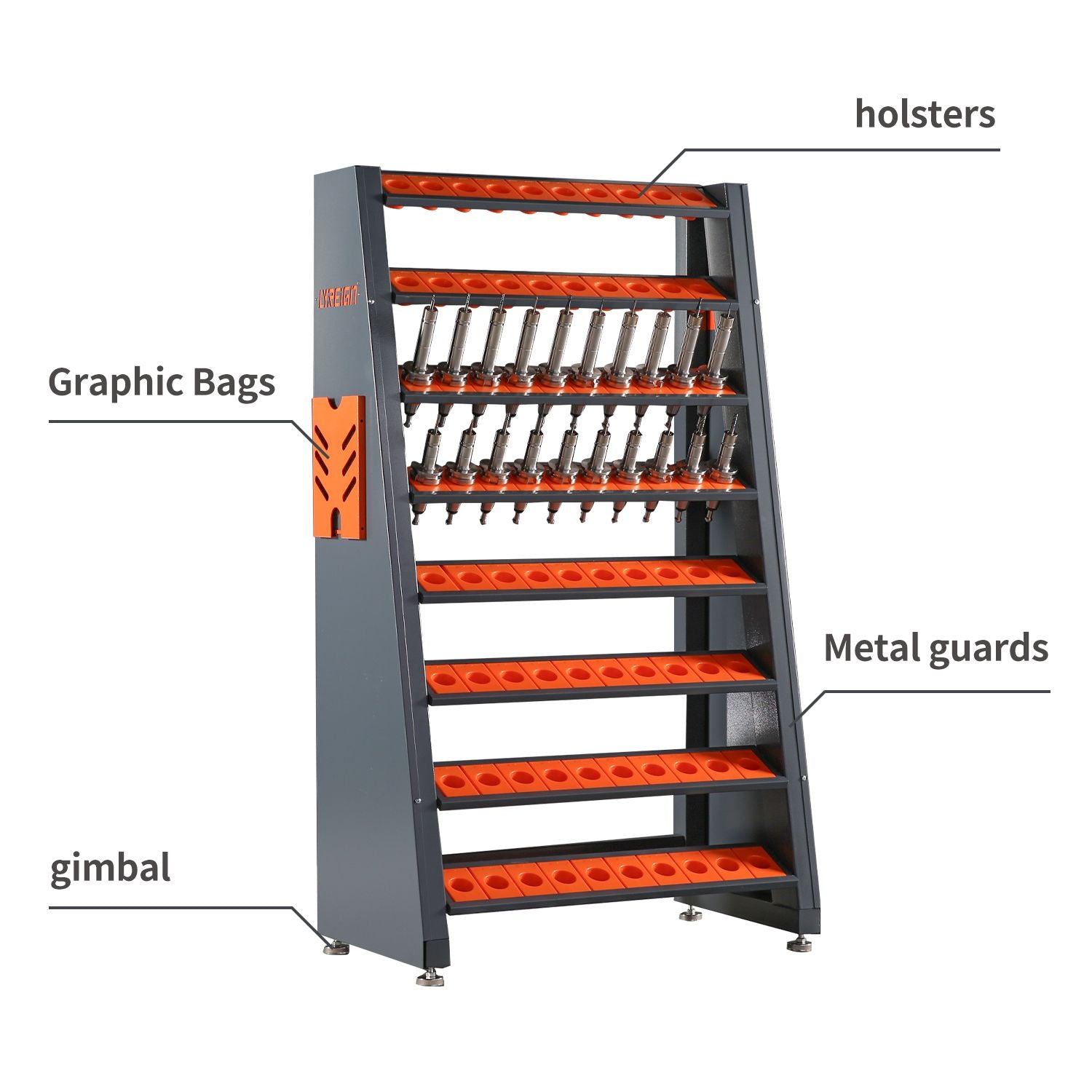 cnc tool rack multifunctional CNC tool holder CAT40 tool holder(Accessories) image 4