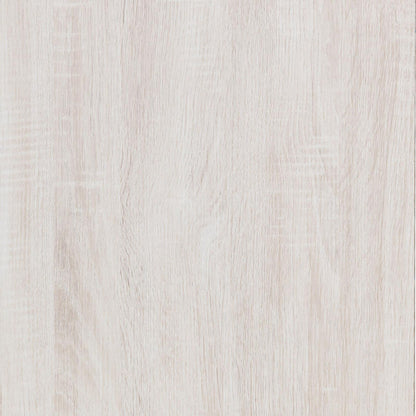 Coastal White Slatted Headboard Queen Panel Bed image 5