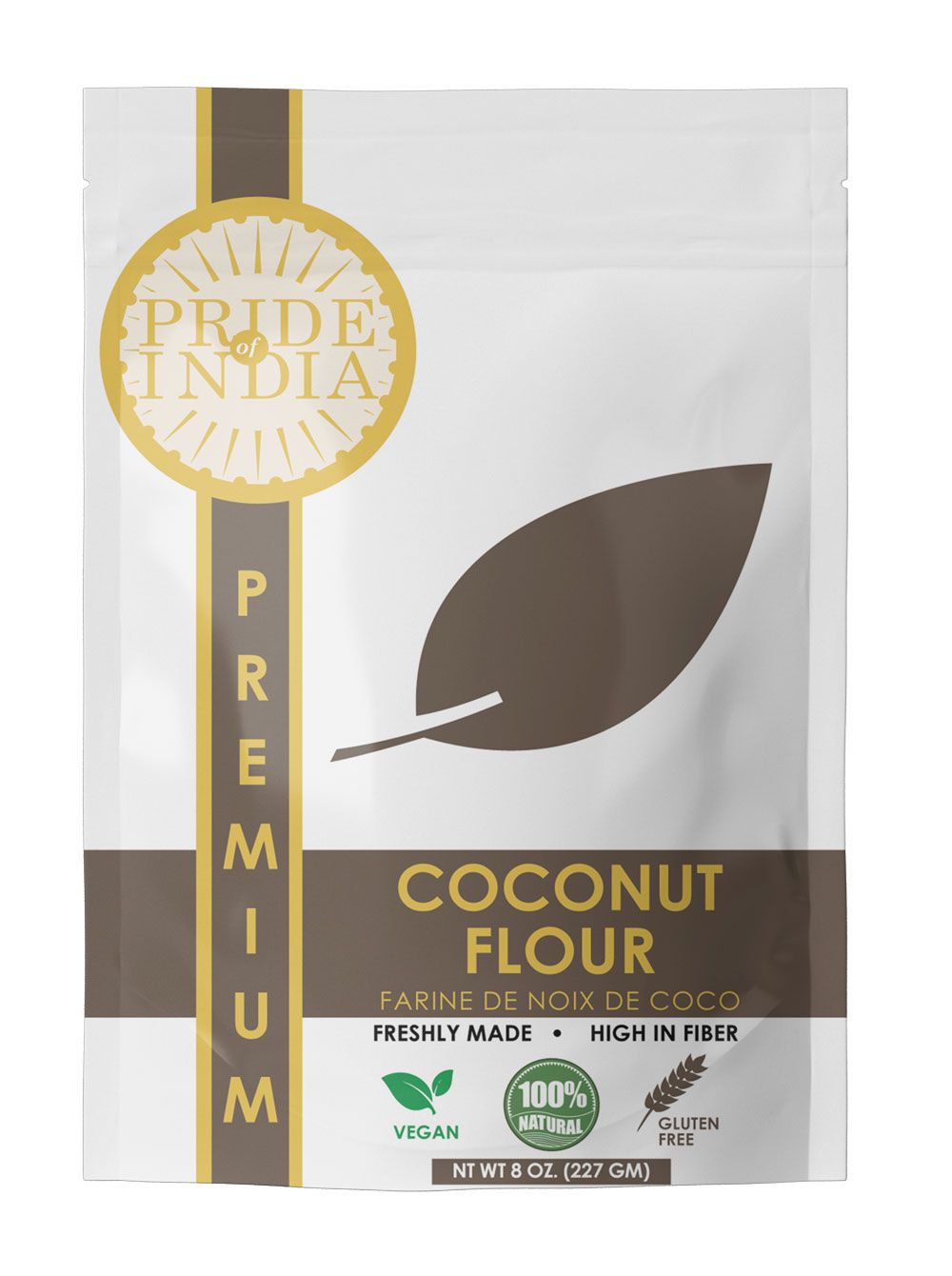Coconut Flour by Pride of India – Gluten-Free Substitute for All-Purpose Flour – Ideal for Keto & Paleo Baking – Vegan & image 1