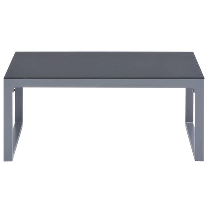 Coffee Table 35.4"x19.7"x15.7" Aluminum image 2