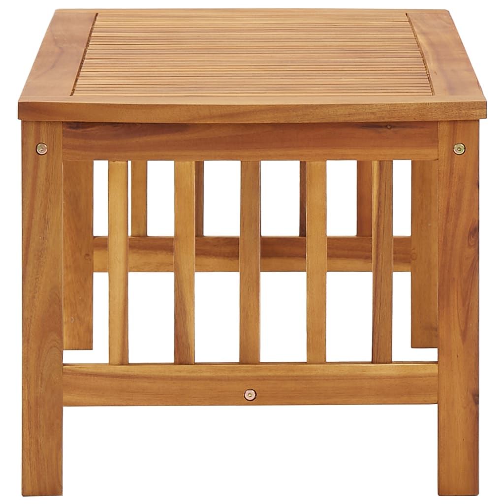 Coffee Table 40.2"x19.7"x16.9" Solid Acacia Wood image 3