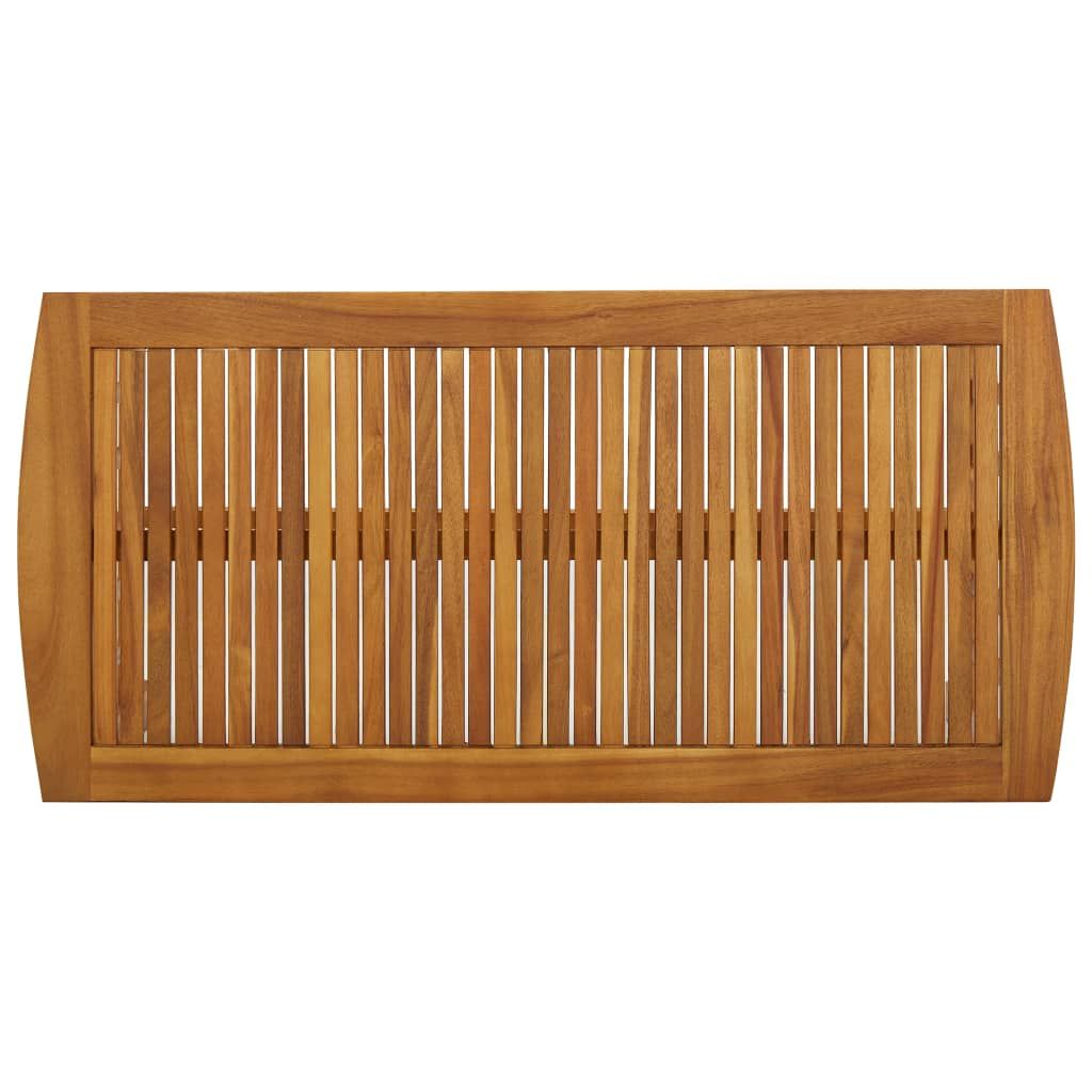 Coffee Table 40.2"x19.7"x16.9" Solid Acacia Wood image 4