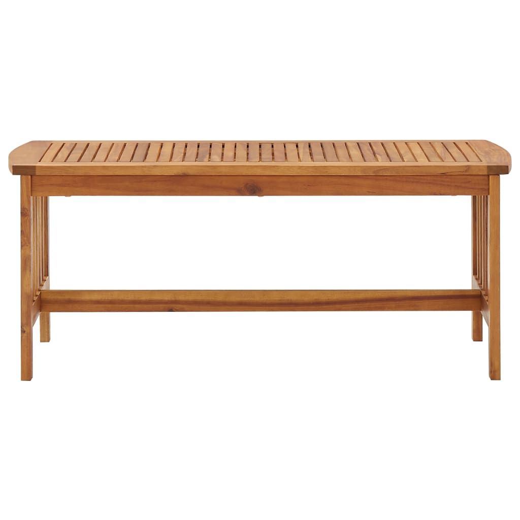 Coffee Table 40.2"x19.7"x16.9" Solid Acacia Wood image 2