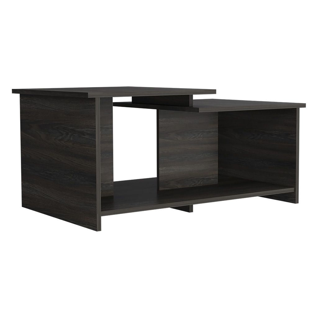 Coffee Table, Lower Open Shelf, Black image 6