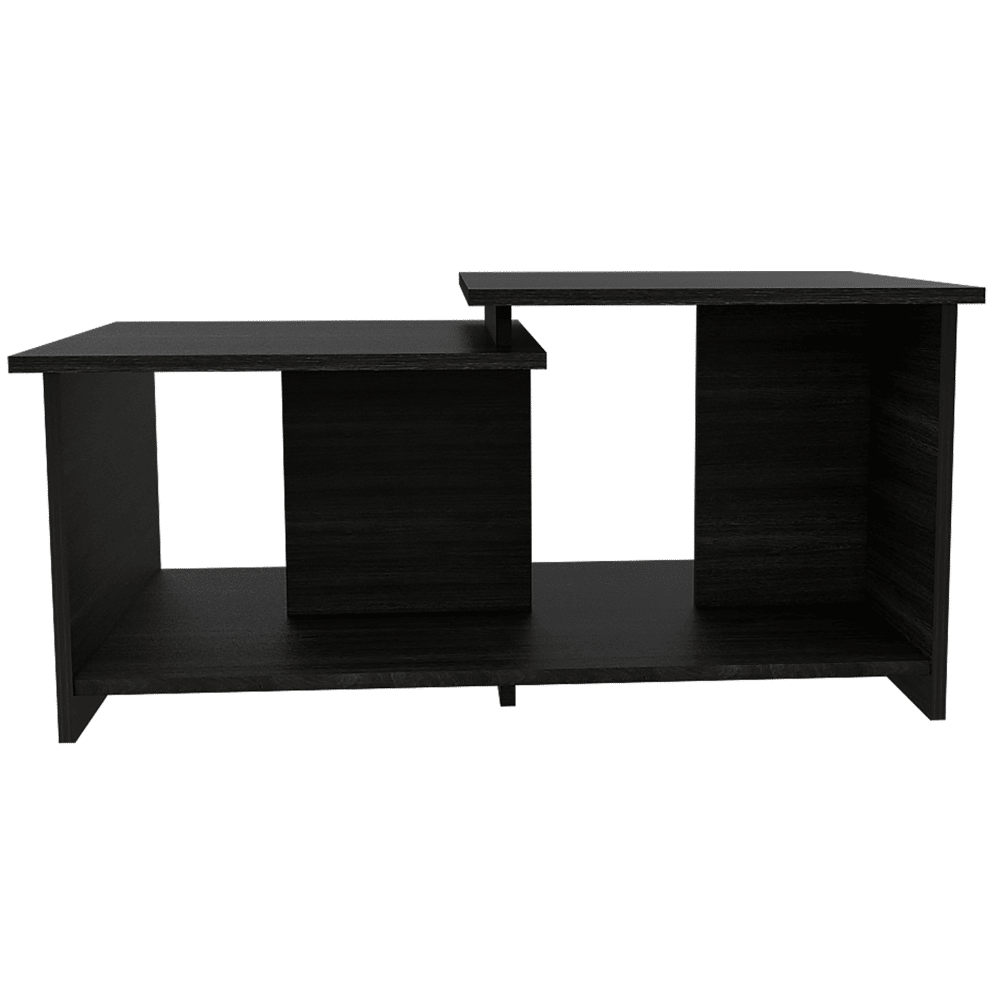 Coffee Table, Lower Open Shelf, Black image 3