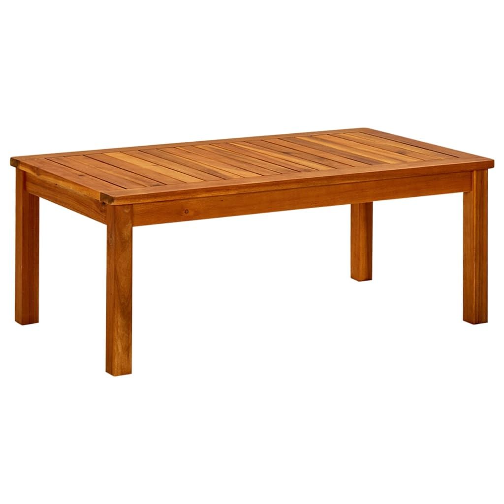 Coffee Table Natural wood Solid acacia wood image 1