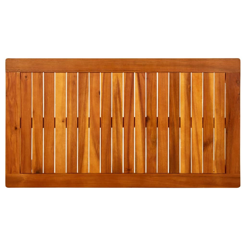 Coffee Table Natural wood Solid acacia wood image 4