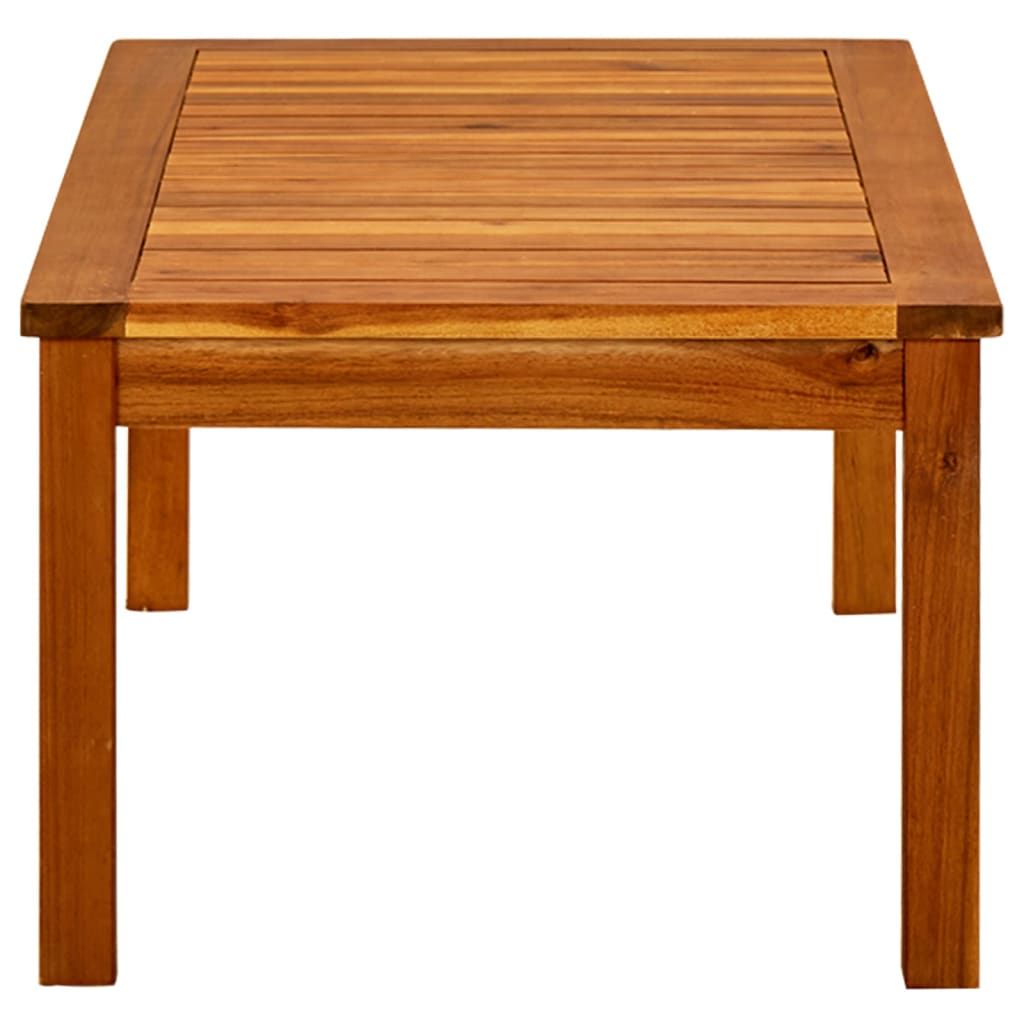 Coffee Table Natural wood Solid acacia wood image 3