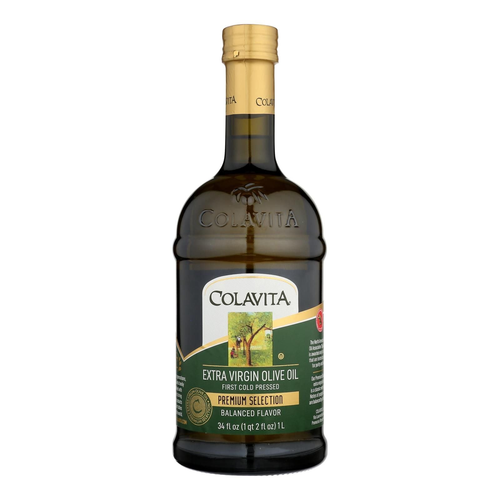 Colavita - Premium Extra Virgin Olive Oil - Case Of 6 - 33.8 Fl Oz. image 2