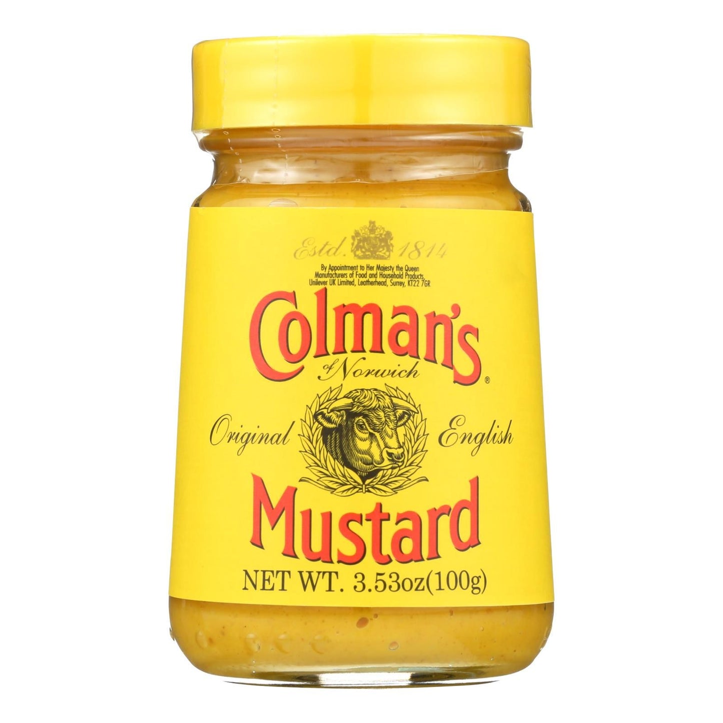 Colman Original English Mustard - Case Of 8 - 3.53 Oz. image 1