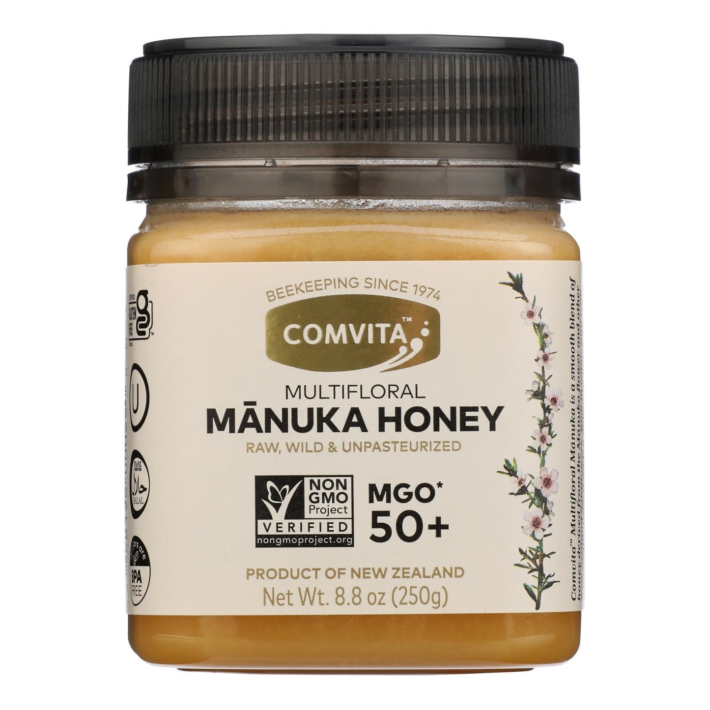 Comvita - Mgo 50+ Raw Manuka Honey - 1 Each-8.8 Oz image 1