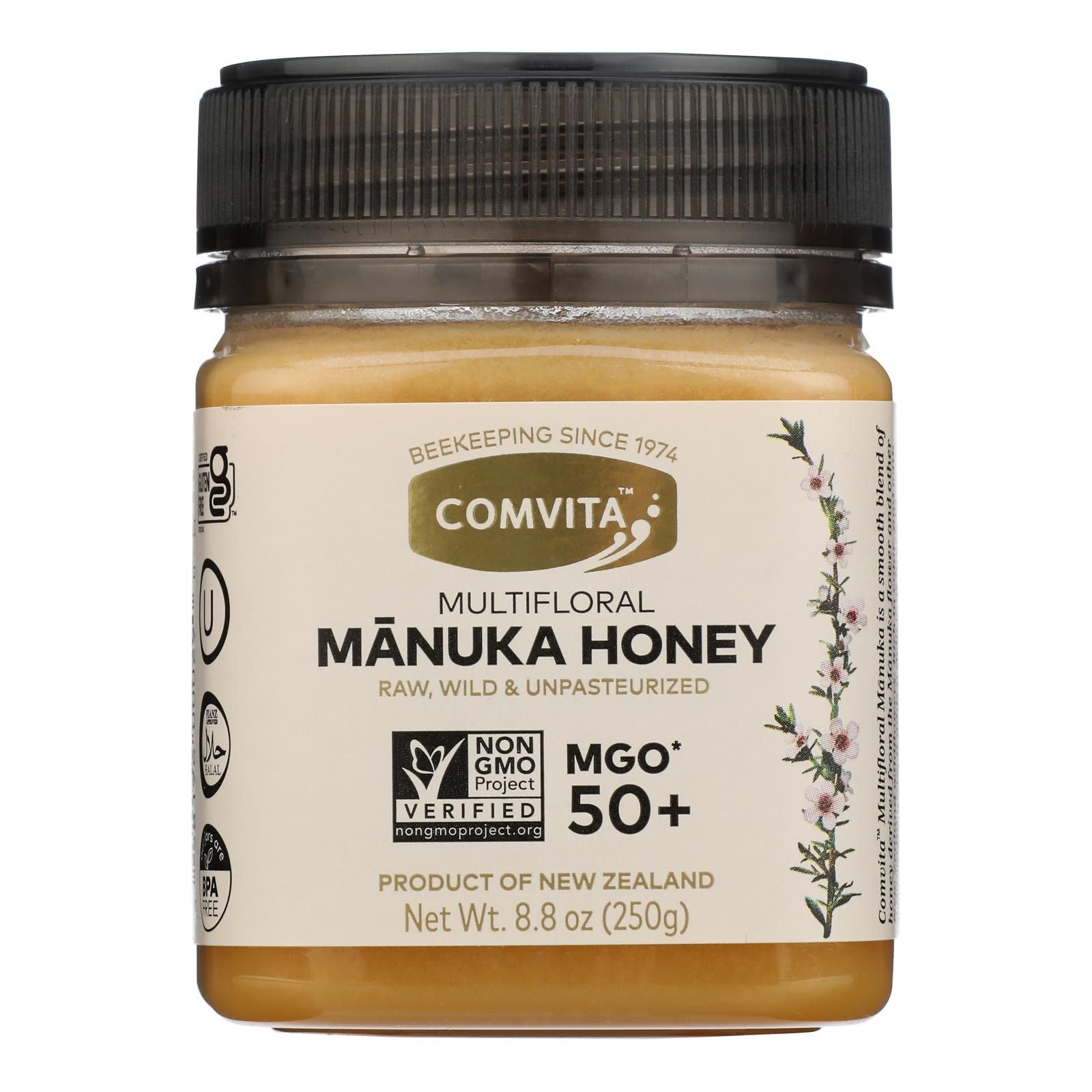 Comvita - Mgo 50+ Raw Manuka Honey - 1 Each-8.8 Oz image 1