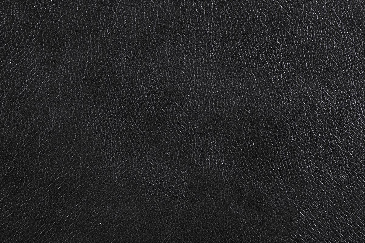 Convertible Sofa in Black Faux Leather image 10