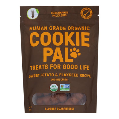 Cookie Pal - Dog Treat Sweet Pt Flxs - Case Of 4-10 Oz image 1